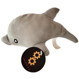 Toy Works Gray Dolphin Plush Stuffed Animal Mini Stuffed Animal  7" Soft Plushie
